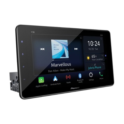 Pioneer 9 Android Auto and Apple CarPlay Bluetooth Digital Media (DM) Receiver - Black SHOP ONLINE