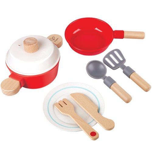 Hape - Play Essentials: Kitchen Playset: Little Chef Cook & Serve