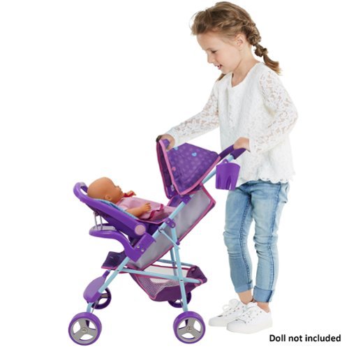 509 Crew 509: Mermaid Doll Travel System Stroller Set WORLDWIDE DELIVERY