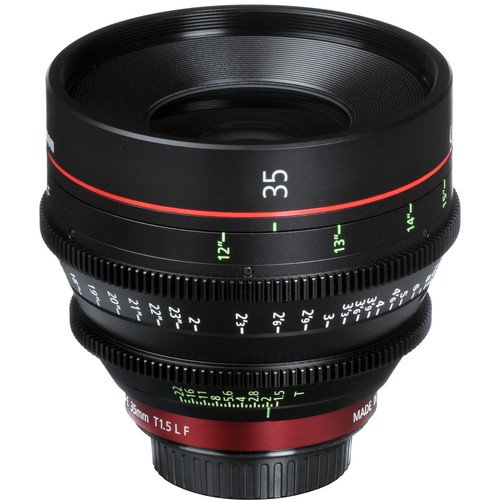 Canon CN E 35mm T1.5 L F Cinema Prime Lens| Full Frame Cine Lens