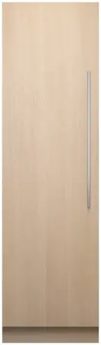 Front. Fisher & Paykel - 12.4 cu ft 24 in Column Refrigerator Panel Ready Left Hinge - Panel Ready.