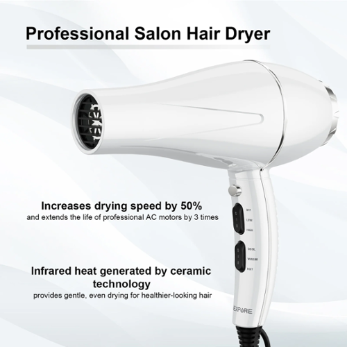 NEXPURE 1875W Hair Dryer Blow Dryer with Diffuser Concentrator
