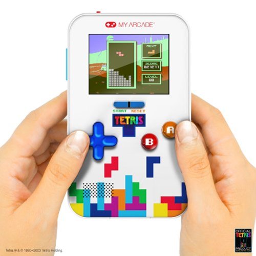 My Arcade Tetris Go Gamer Classic Handheld Portable Video Game System (301 GAMES IN 1) - Black BUY ONLINE