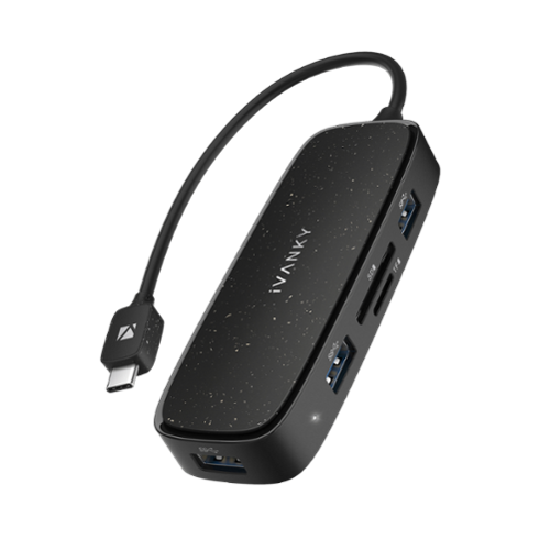  iVANKY - Classic 7-in-1 USB-C Hub Docking Station For PC Laptop MacBook