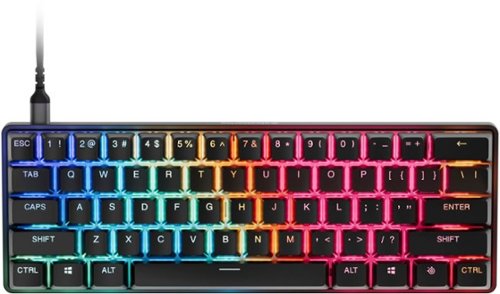 SteelSeries Apex Pro Mini Gen 3 60% Wired Mechanical OmniPoint Adjustable Gaming Keyboard with Rapid Tap - Black WHERE TO BUY