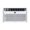 Frigidaire - 115V 8,000 BTU 350 Sq. Ft. Smart In Wall Air Conditioner - White-Front_Standard