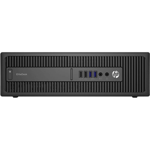 HP - Refurbished EliteDesk Desktop - Intel Core i5 - 8GB Memory - 500GB HDD - Black-Front_Standard 