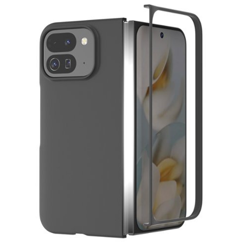 SaharaCase - Google Pixel 10 Pro Fold Slim Case | Smooth Finnish | Precise Cutouts - Black-Front_Standard 