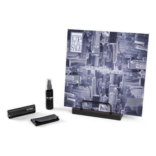 Victrola Vinyl Record Cleaning Kit - Espresso WORLDWIDE DELIVERY