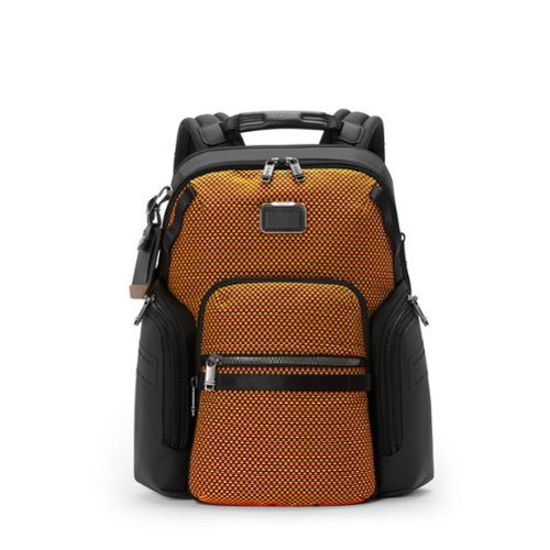 TUMI - Alpha Bravo Navigation Backpack - Red/Lime Chameleon