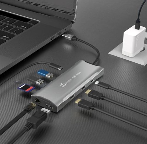 j5create 4K60 Elite USB-C Triple-Monitor 10Gbps Mini Dock - Space Grey HOW TO BUY