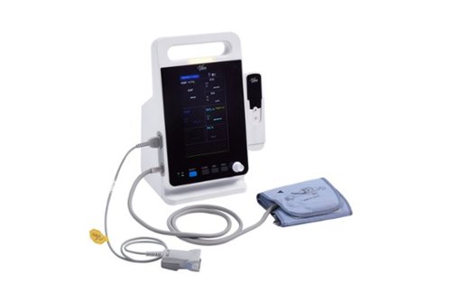 Viva Comfort - Diagnostics Omni Spot Vital Sign Patient Monitor with Adult Cuff and Pediatric Cuff - White-Front_Standard 