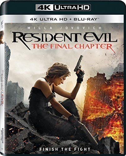  Resident Evil: The Final Chapter [Includes Digital Copy] [4K Ultra HD Blu-ray/Blu-ray] [2017]
