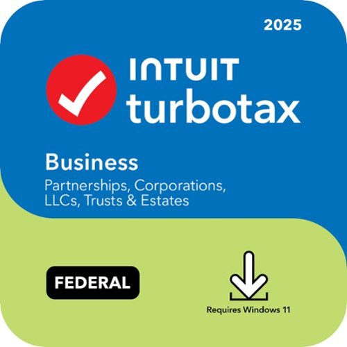 TurboTax - Business 2025 Federal Only + E-file - Windows [Digital]