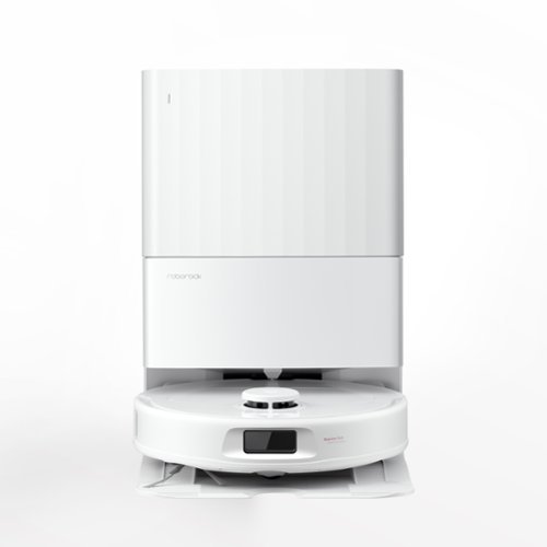 Roborock - QR 798 Robot Vacuum and Mop with 10,000 Pa Suction Power and Anti-Tangle Side Brush - White