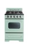 Unique Appliances - Classic Retro 2.9 Cu. Ft. Freestanding Gas Convection Range - Summer Mint Green-Front_Standard