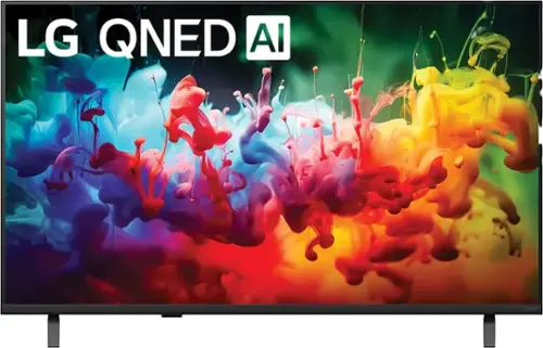 Front. LG - 43" Class 75B Series QNED AI 4K UHD Smart webOS TV (2026).