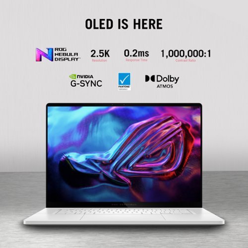 ASUS ROG Zephyrus G16 16 OLED 240Hz Gaming Laptop - Copilot+ PC - AMD Ryzen AI 9 HX 370 - 32GB Memory - RTX 4060 - 1TB SSD - Platinum White BUY IN SINGAPORE