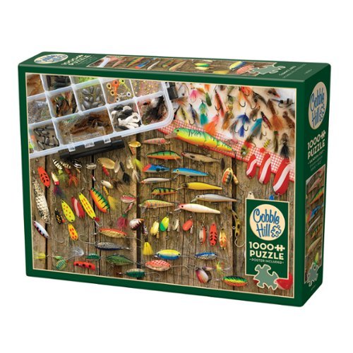 Outset Media - Outset Media: Cobble Hill Fishing Lures1000 Piece Puzzle