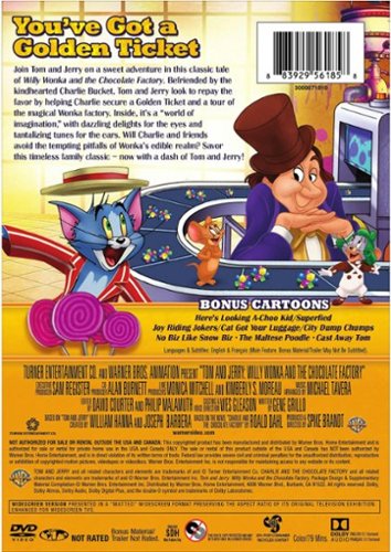 Tom and Jerry: Willy Wonka & the Chocolate Factory [DVD] [Standard