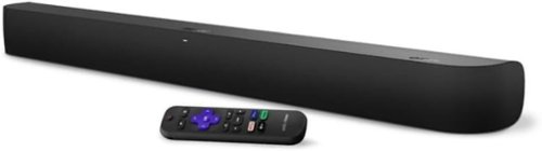 Onn - Roku Soundbar - Black-Front_Standard 