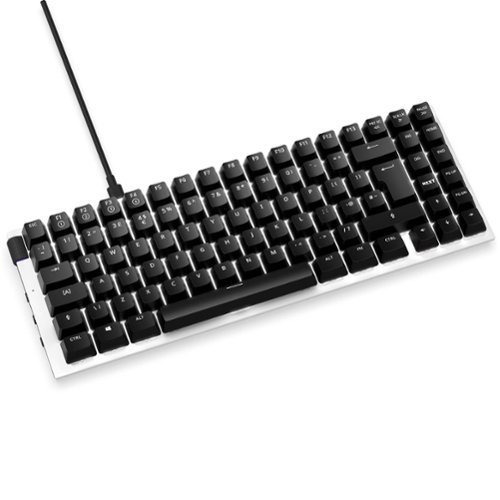 NZXT Function 75% Wired Modular Mechanical Keyboard With Linear RGB MX Switches - White GLOBAL SHIPPING