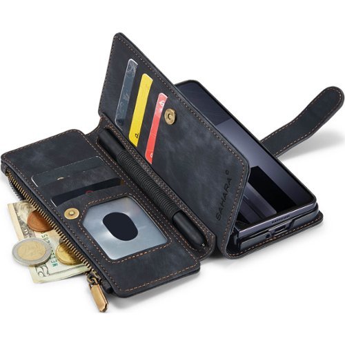 SaharaCase Indy Series Wallet Case for Samsung Galaxy Z Fold6 - Scorpion Black HOW TO BUY