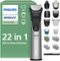 Philips Norelco - All-in-One 7000 Series 22-Piece Trimmer - MG7975/49 - Silver-Front_Standard