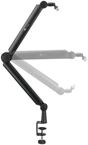 ACGAM Boom Arm Microphone Mic Stand with 3/8'' to 5/8'' Screw Adapter for Blue Yeti HyperX QuadCast Shure SM7B and other Mic SHOP ONLINE