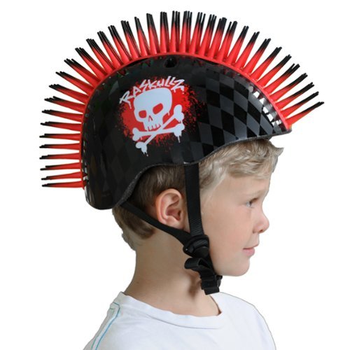 Raskullz Skull Hawk Helmet for Bike and Scooter - Toddler - Red HOW TO BUY