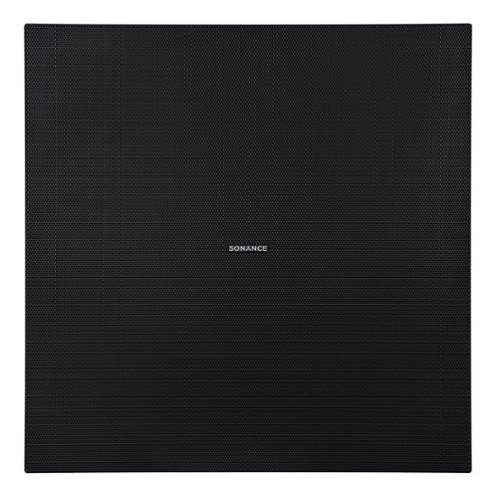 Sonance - SQ ADAPTER C85RTBF Pro Series High Output 8" Square Grille for PS-C85RTBF Speaker Baffle (Pair) - Black