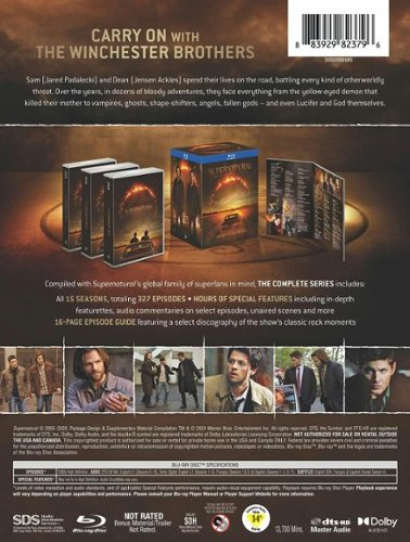 Supernatural: The Complete Series [Blu ray] [Standard] - Best Buy
