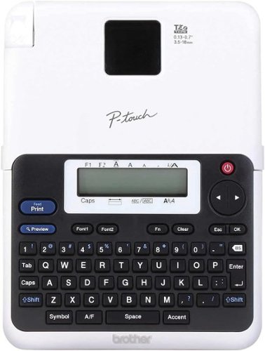 Brother P Touch Labeler Label Maker PT 2040C with Laminated TZe