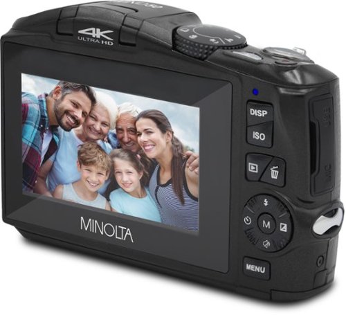 Minolta MND50 4K Video 48.0 Megapixel Digitial Camera - Black HOW TO BUY