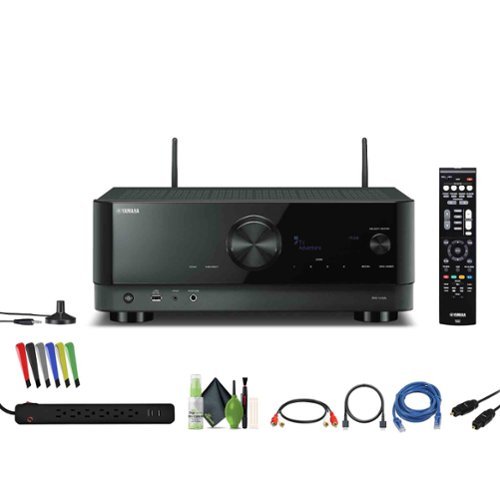 Yamaha - RX-V4A 5.2-Channel AV Receiver with MusicCast Bundle-Front_Standard 