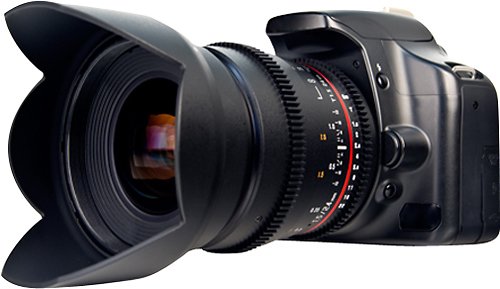  Bower - 24mm T/1.5 Ultrawide Cine Lens for Sony E-Mount Digital Cameras - Black