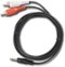 Dynex™ - 6' Y Audio Cable - Black-Front_Standard