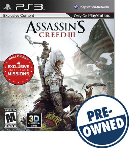  Pre-Owned Assassin's Creed III - PlayStation 3