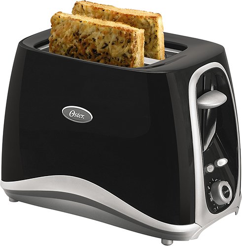  Oster - Inspire 2-Slice Wide-Slot Toaster - Black
