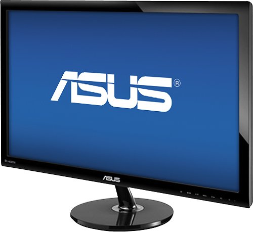  ASUS - 27&quot; Widescreen Flat-Panel LED HD Monitor - Black