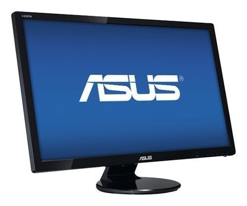  ASUS - 27&quot; Widescreen Flat-Panel LED HD Monitor (DVI, HDMI, VGA) - Black