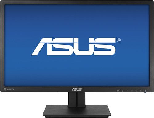  ASUS - 27&quot; Widescreen Flat-Panel IPS LED HD Monitor - Black