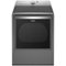 Maytag - 8.8 Cu. Ft. 11-Cycle Electric Dryer with Steam - Metallic Slate-Front_Standard