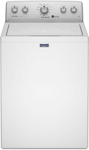  Maytag - 3.6 Cu. Ft. 11-Cycle High-Efficiency Top-Loading Washer - White