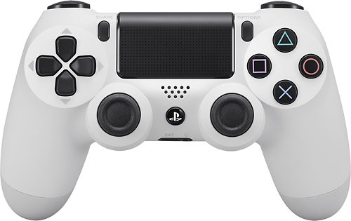  Sony - DualShock 4 Wireless Controller for PlayStation 4 - Glacier White