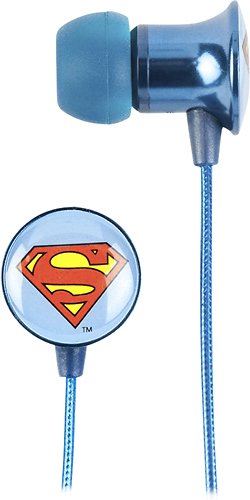  Bioworld - Superman Earbud Headphones - Blue