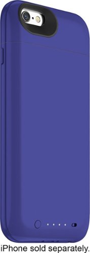  mophie - juice pack air External Battery Case for Apple® iPhone® 6 and 6s - Purple