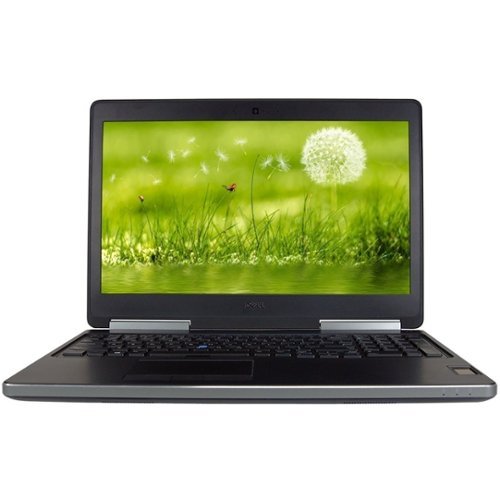 Dell - Precision Mobile Workstation 15.6" Refurbished Laptop - Intel Core i7 - 16GB Memory - 512GB SSD - Black-Front_Standard 