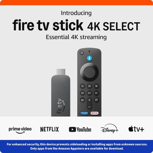 Amazon Fire TV Stick 4K Select 1st Gen Streaming Device, streaming