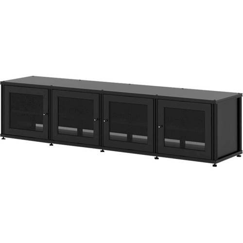 Salamander Designs - Synergy TV Cabinet for Most Flat-Panel TVs Up to 90" - Black